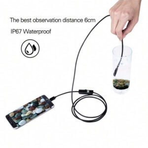 5.5MM Android Endoscope 3 In 1 USB/Micro USB/Type-C Borescope Inspection Camera Waterproof for Smartphone Electronic