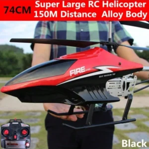 74CM Large Alloy Electric RC Helicopter Drone