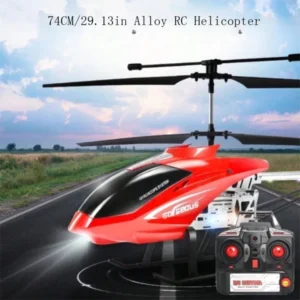 74CM Large Alloy Electric RC Helicopter Drone