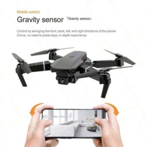 E88 Foldable Rc Quadcopter Drone With Camera, Wifi Fpv Live Video, Altitude Hold, One-Click Take Off/Landing, 3d Flip, App Control, 1 BatteryGive Holiday Gifts To Loved Ones