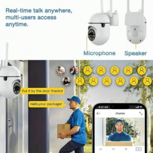 1/2/4pcs 1080p HD 5G Smart Home Safety Security camera – Electronic