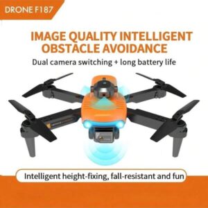 New F187 Quadcopter Drone – Triple HD Cameras