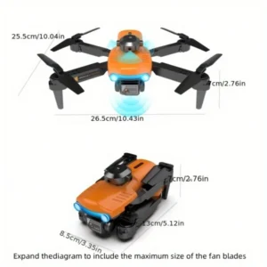 New F187 Quadcopter Drone – Triple HD Cameras