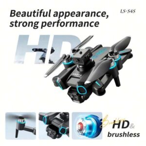 New S4S Drone With High-Definition, Dual Cameras, 2.4GHz WiFi, Foldable RC Quadcopter Toy Drone, Halloween, Christmas, Thanksgiving Gifts