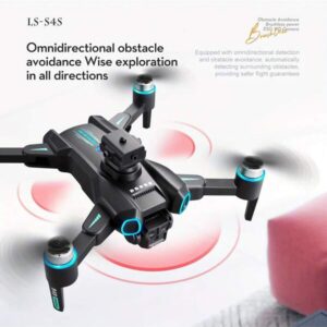 New S4S Drone With High-Definition, Dual Cameras, 2.4GHz WiFi, Foldable RC Quadcopter Toy Drone, Halloween, Christmas, Thanksgiving Gifts