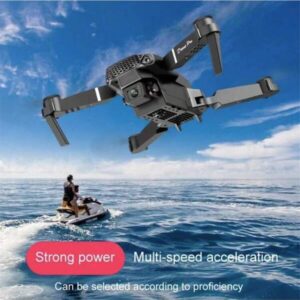 E88 Foldable Rc Quadcopter Drone With Camera, Wifi Fpv Live Video, Altitude Hold, One-Click Take Off/Landing, 3d Flip, App Control, 1 BatteryGive Holiday Gifts To Loved Ones